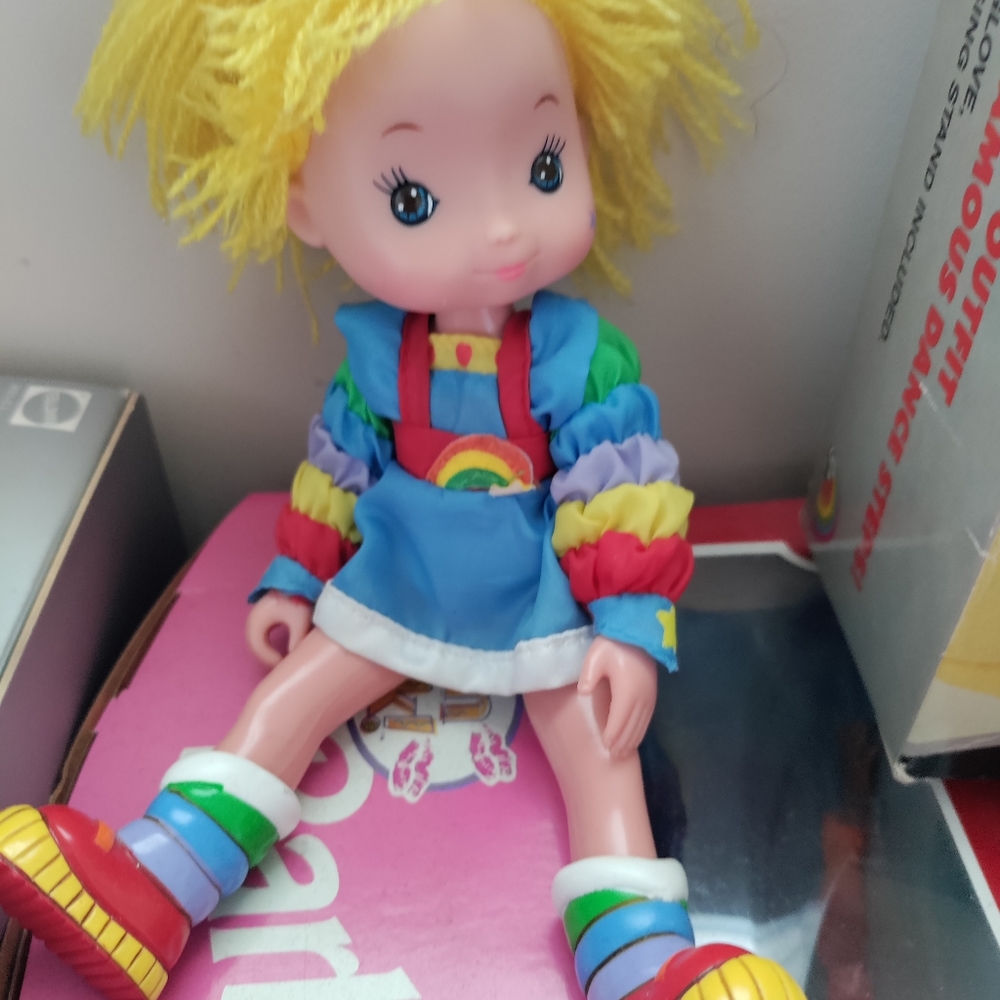 Rainbow 🌈 Brite & Light Up Twink Vintage 1983 Toy RARE! - Picture 5 of 5
